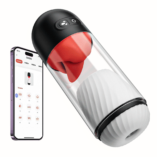 Masturbateur Oralsex-Banshee 4 en 1,Détachable,9Rotation 9Vibration,IPX7