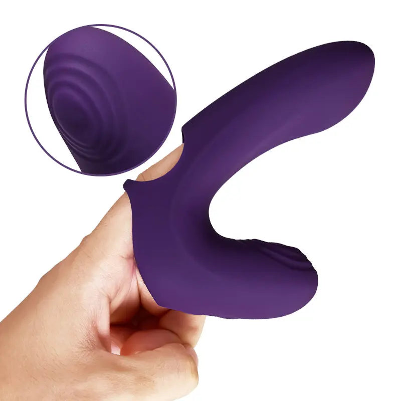 Vibration&Battement Doigt gaine 10 vibrations + impulsions Acmejoy