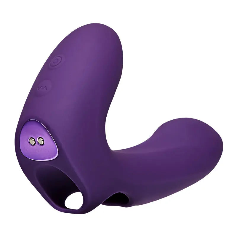 Vibration&Battement Doigt gaine 10 vibrations + impulsions Acmejoy