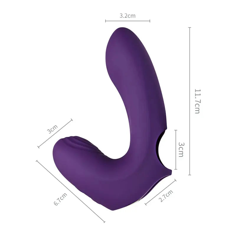 Vibration&Battement Doigt gaine 10 vibrations + impulsions Acmejoy