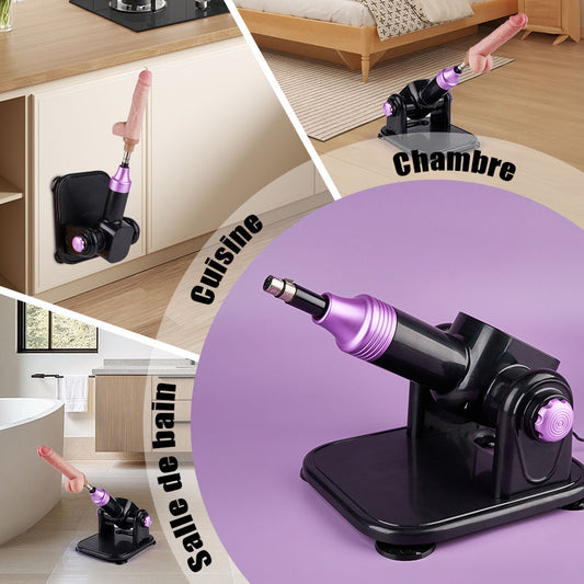 Thrust Master – Machine sexuelle à va-et-vient avec moteur plus puissant, réglable à 180°, sextoy pour femmes