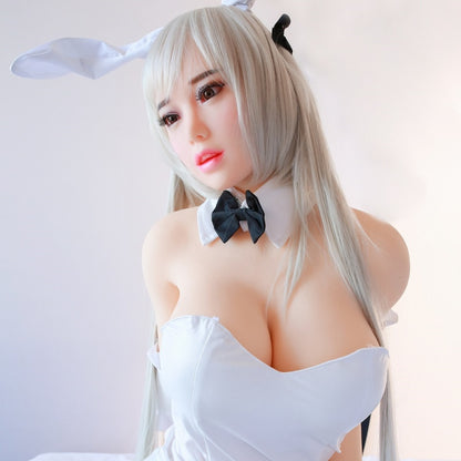 Emily-158cm Infirmière Gro poitrine, 33kg poupée sexuelle