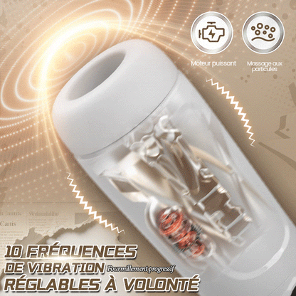 Skyline-10 Succion 10 Vibration Masturbateur masculin