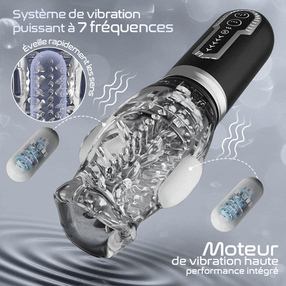 Amber - 7 Vibrant 5 Rotating Thrusting Fellation Masturbateur