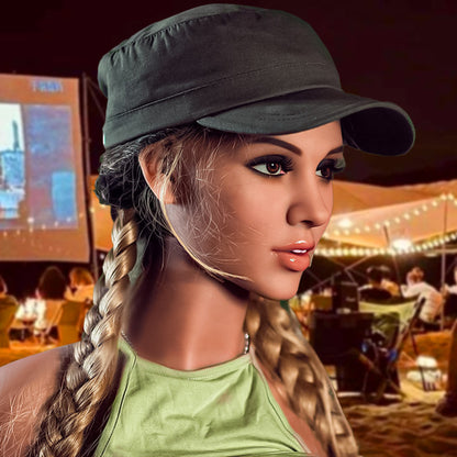 Tanya-166cm Poupée sexuelle réaliste American Female Soldier 40 kg