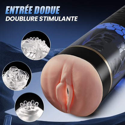 Masturbateur Cup va-et-vient et rotation DAOKE