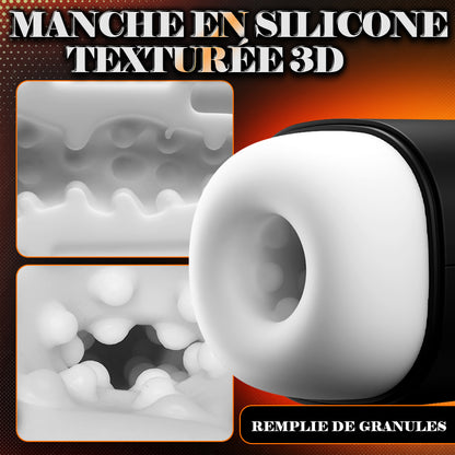 Sophia – 8 Modes de Vibration 8 Modes d'Aspiration Manchon Réaliste 3D Masturbateur Masculin Automatique