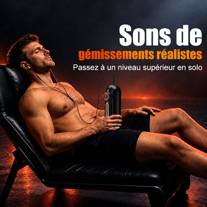 【prévente】Alien – Masturbateur 6-en-1 avec va-et-vient, vibrations & fonction chauffante, sensation de fellation avec 4 modes de succion
