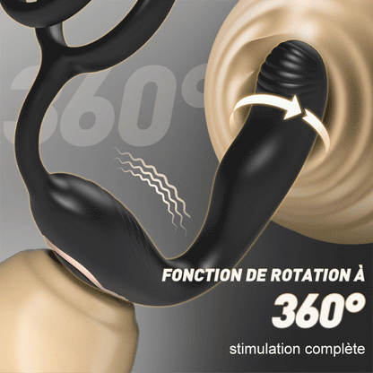 10-Frequenz-Vibration + Rotation, Anuserweiterung, beispiellose Stimulation