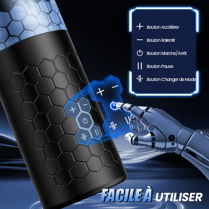 Masturbateur Cup va-et-vient et rotation DAOKE