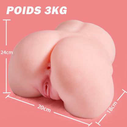 HERA 3 Fréquence Aspiration 6 Fréquence Vibration Poupées sexuelles réalistes
