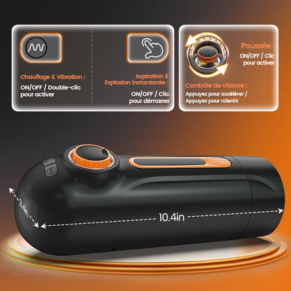 ALIEN 5 EN 1 Masturbateur cup  High-Technologie