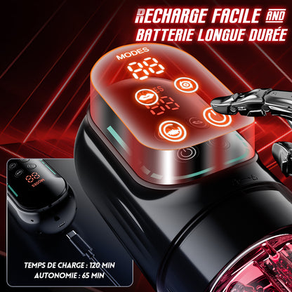 Cinder – Stroker de fellation à poussée, rotation, aspiration, vibration et léchage, contrôlé par application