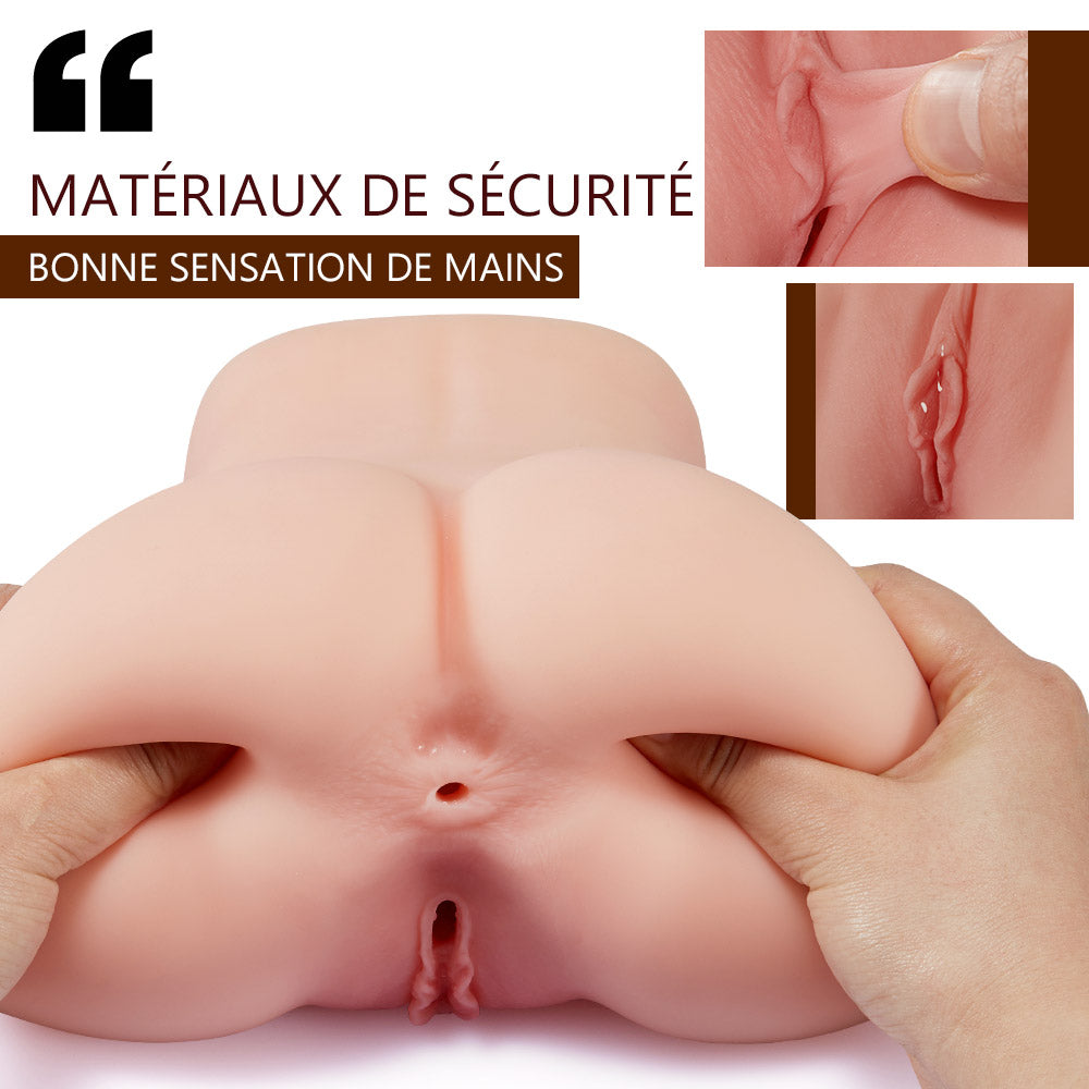 1.9KG Masturbateur Réaliste vagin anal meilleur dispositif de masturbation Masturbateur Fondlove