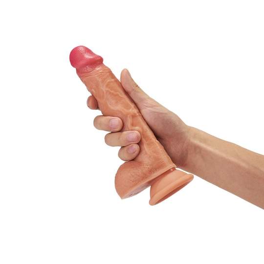 Gode Réaliste Ceinture télécommande  dildo 8 Fréquences 3 Fonctions 25.5cm AIYA AIYA