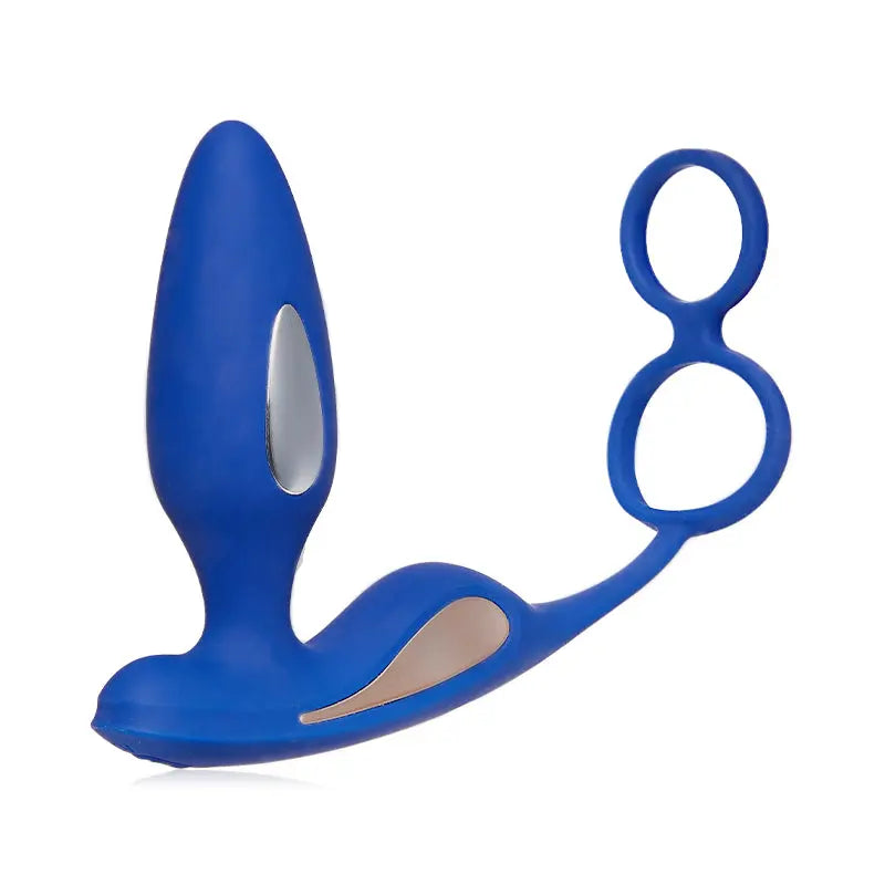 Viromasseur Prostate+Cockring 2 En 1 9 Vibrations 5 Chocs Electriques Acmejoy